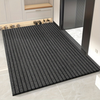 Striped Non Slip Doormat for Indoor and Outdoor Entryway Use