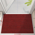 Striped Non Slip Doormat for Indoor and Outdoor Entryway Use