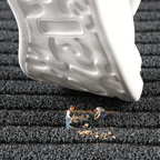 Striped Non Slip Doormat for Indoor and Outdoor Entryway Use