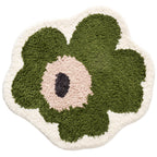 Flower Shaped Soft Area Rug for Bedroom