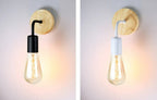 Vintage Rope Wall Sconce Lamp Rustic Industrial Wall Mounted Light