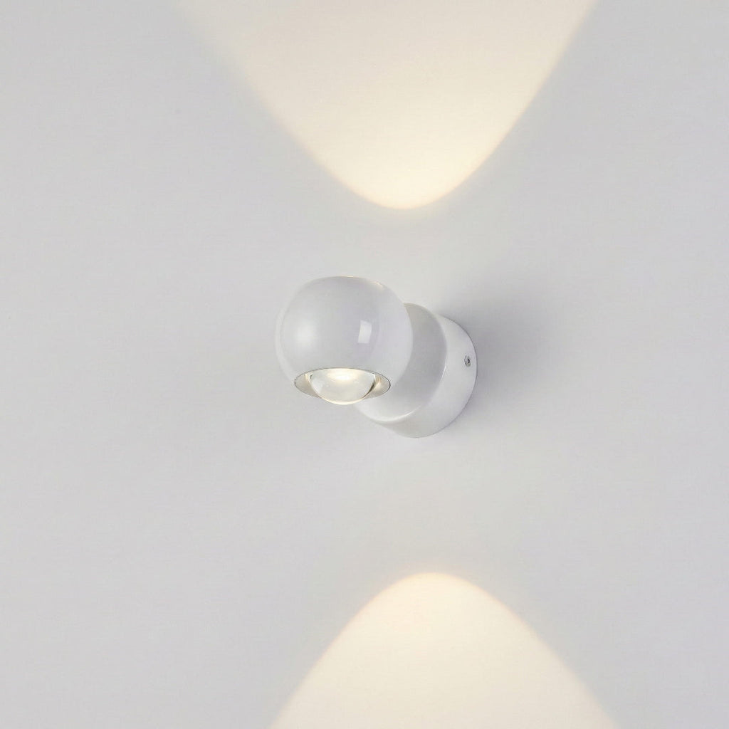 Modern Chrome LED Wall Spot Light with Touch Dimmable Control