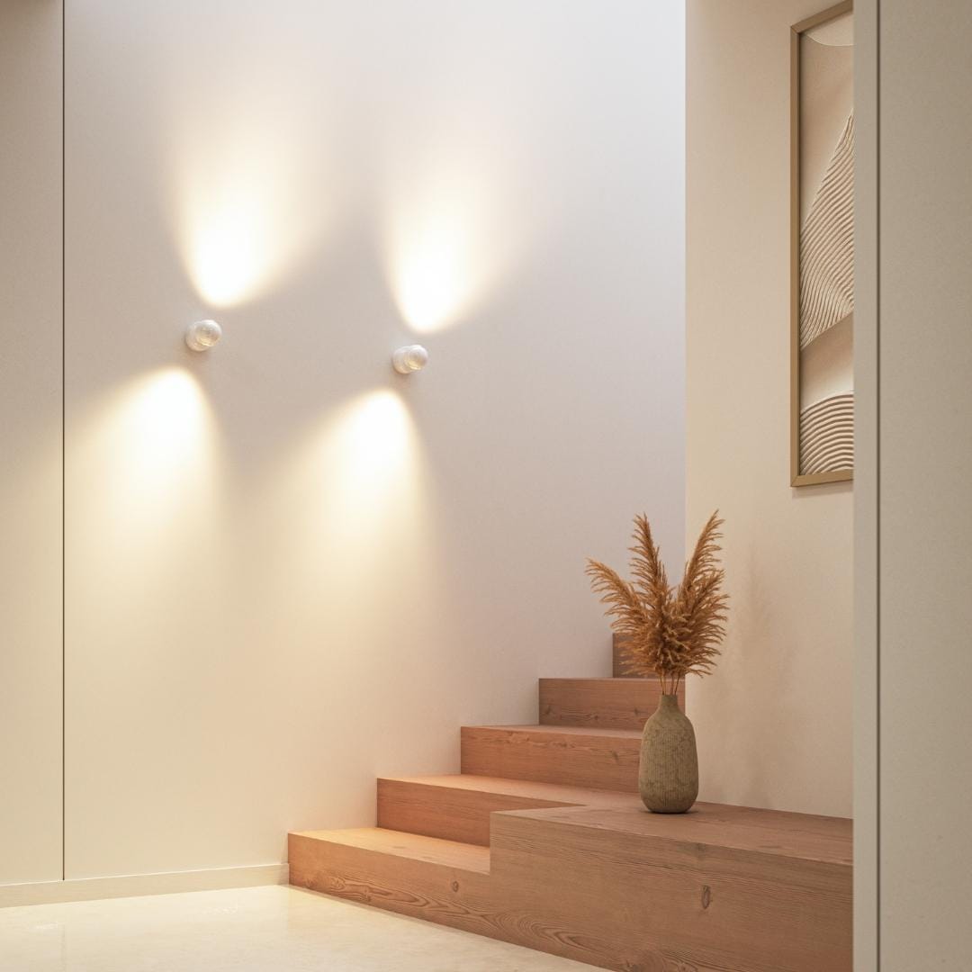 Modern Chrome LED Wall Spot Light with Touch Dimmable Control