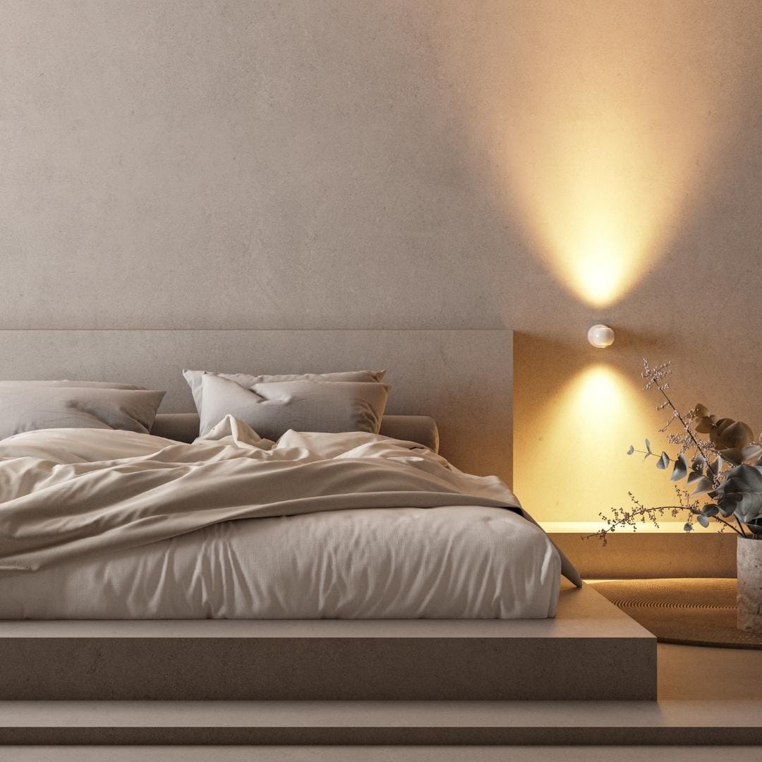 Modern Chrome LED Wall Spot Light with Touch Dimmable Control