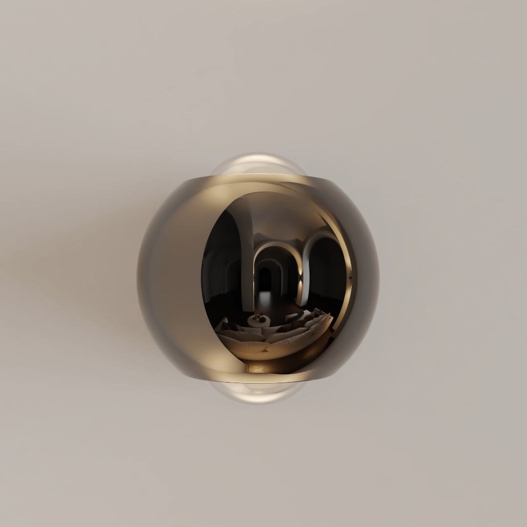 Modern Chrome LED Wall Spot Light with Touch Dimmable Control