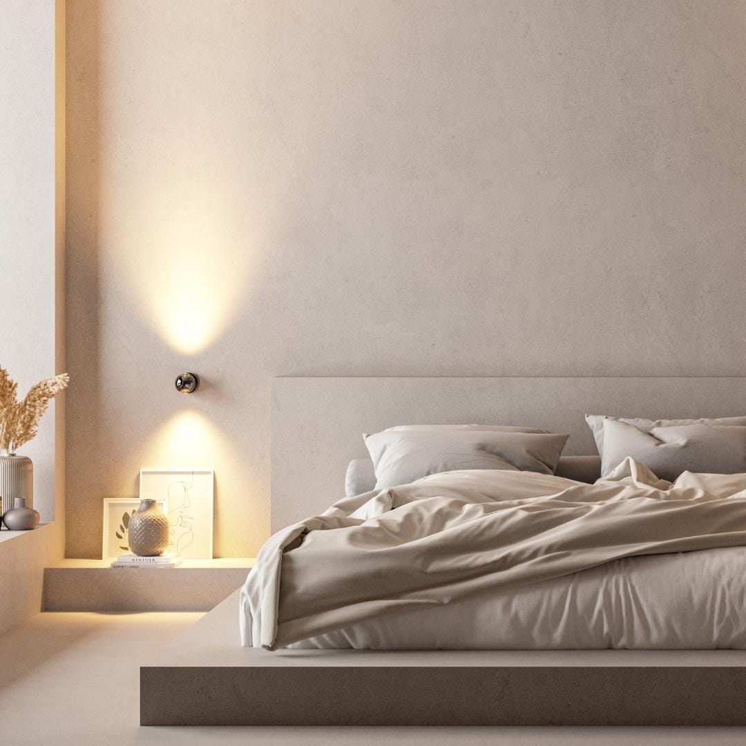Modern Chrome LED Wall Spot Light with Touch Dimmable Control