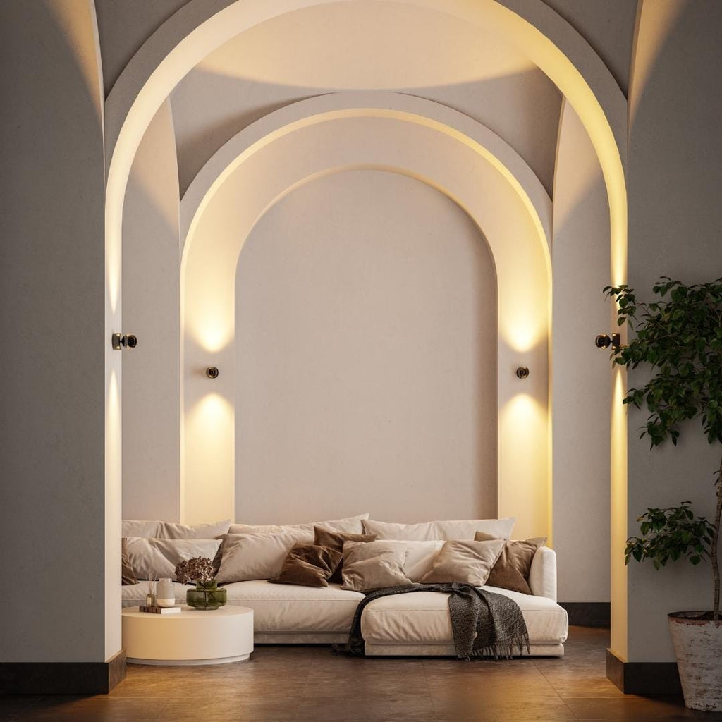 Modern Chrome LED Wall Spot Light with Touch Dimmable Control