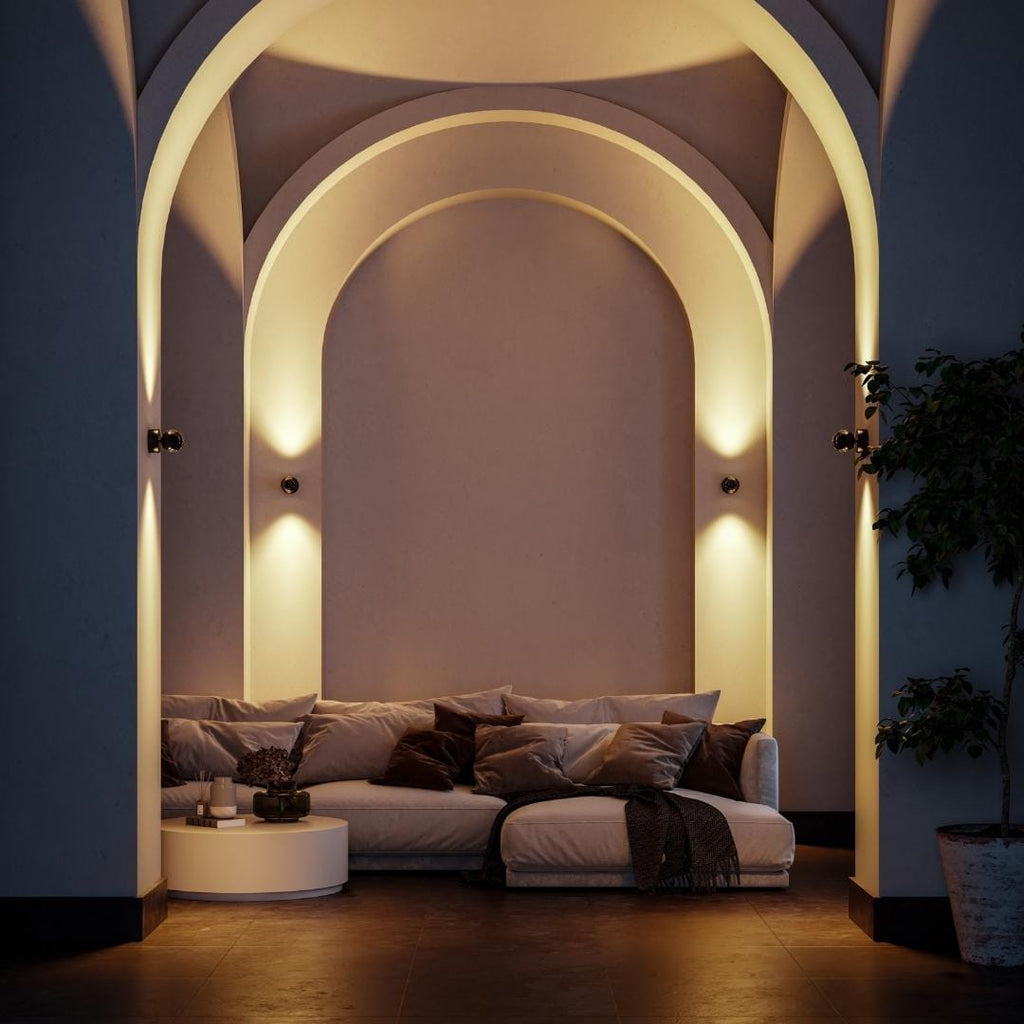 Modern Chrome LED Wall Spot Light with Touch Dimmable Control