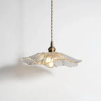 Modern Flower Glass Pendant Light – Artistic Hanging Ceiling Lamp