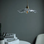 Modern Flower Glass Pendant Light – Artistic Hanging Ceiling Lamp