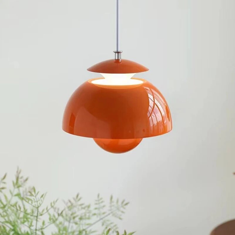 Nordic Black LED Pendant Light with Modern Scandinavian Design