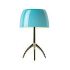 Modern Red Mushroom Table Lamp Nordic Tripod LED Desk Lamp