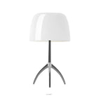 Modern Red Mushroom Table Lamp Nordic Tripod LED Desk Lamp