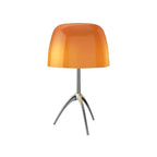 Modern Red Mushroom Table Lamp Nordic Tripod LED Desk Lamp