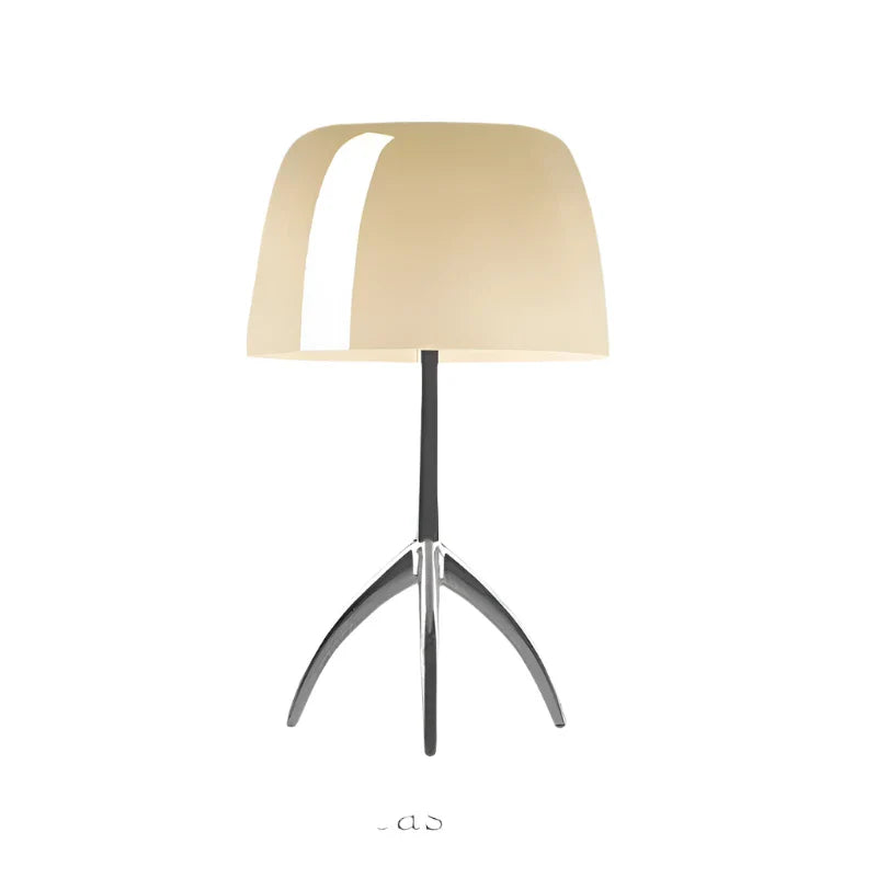 Modern Red Mushroom Table Lamp Nordic Tripod LED Desk Lamp