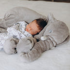 Soft Elephant Plush Pillow for Toddlers Cute Stuffed Animal Cushion