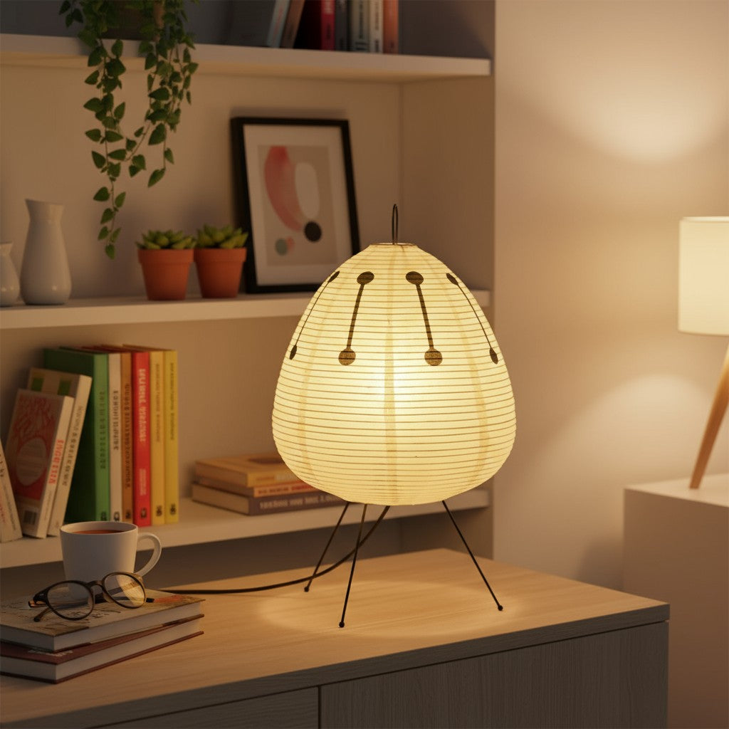 Rice Paper Floor Lamp Japanese Style Lighting