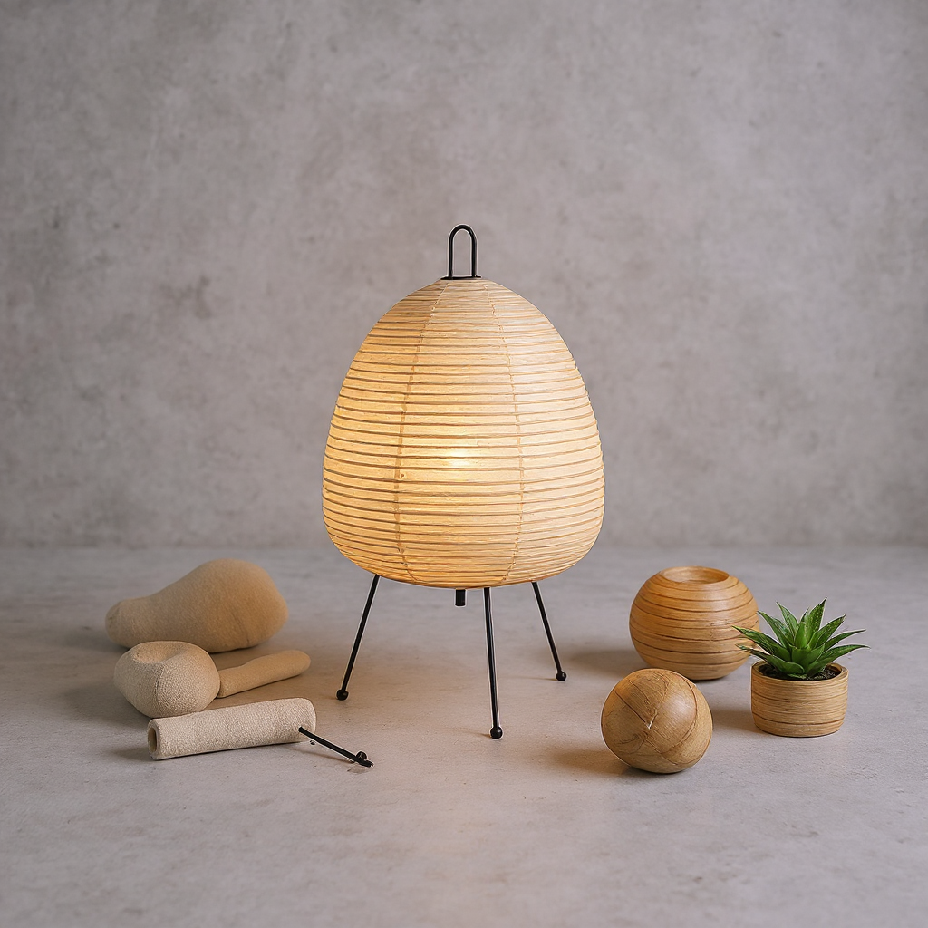 Rice Paper Floor Lamp Japanese Style Lighting