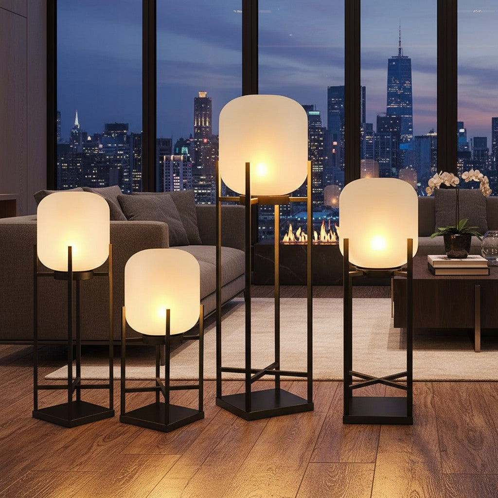 Solar Lamp Post Outdoor Light Garden Fixture