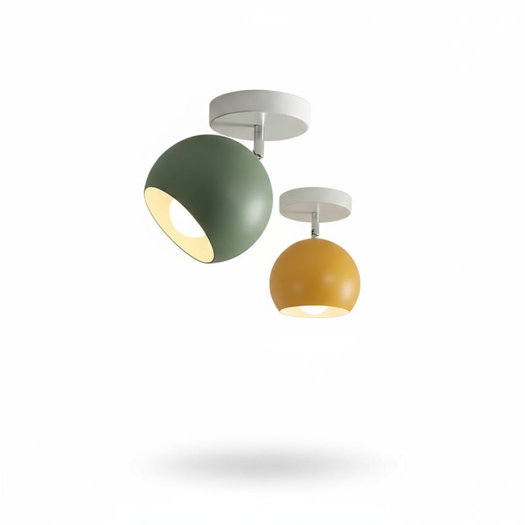 Circular Flush Mount LED Ceiling Light Fixture