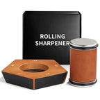 Manual Diamond Knife Sharpener with 400 & 1000 Grit Stones