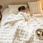 Luxury Plush Winter Blanket Throw Ultra Soft Warm Faux Fur Bed