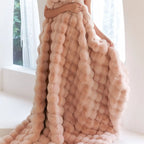 Luxury Plush Winter Blanket Throw Ultra Soft Warm Faux Fur Bed