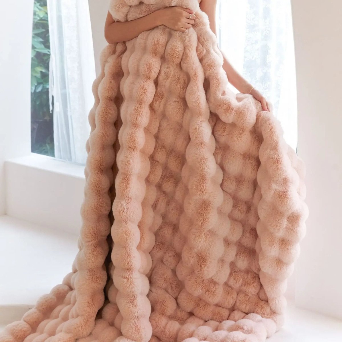 Luxury Plush Winter Blanket Throw Ultra Soft Warm Faux Fur Bed