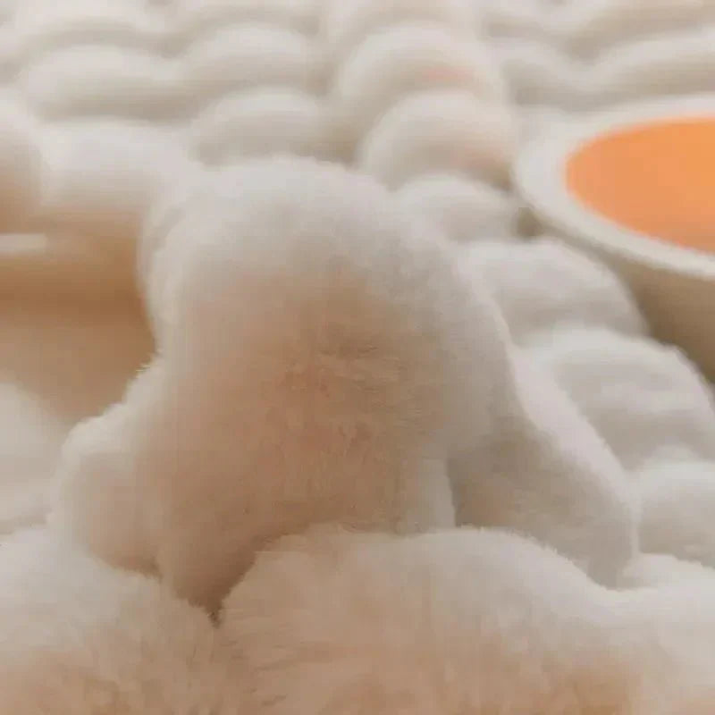 Luxury Plush Winter Blanket Throw Ultra Soft Warm Faux Fur Bed