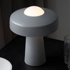 Modern Mushroom LED Table Lamp with Matte Finish