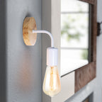 Vintage Rope Wall Sconce Lamp Rustic Industrial Wall Mounted Light